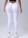 ZASUWA Female Sexy Deep V Back Scrunch Bum Leggings