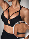 ZASUWA Female Unique Hollow Out Sports Bras