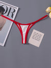 ZASUWA Female Contrast Color T-back Panties