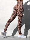 ZASUWA Female Sexy Leopard Print Hip-lift Leggings