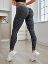 ZASUWA Female Leopard Print Quick-dry Booty Leggings