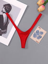 ZASUWA Femal Sexy Solid Color T-Back Panties