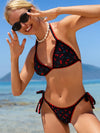 ZASUWA Female Cherry Print Bikini Set