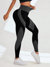 ZASUWA Female Contrast color Scrunch Bum Leggings