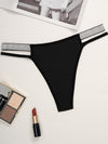 ZASUWA Female Silver ribbon Hollow Out Panties