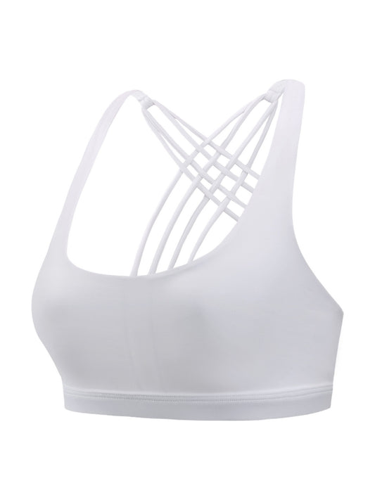 ZASUWA Female Pure White Beauty Back Pocket Bras