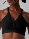 ZASUWA Female Hollow Out Beauty Back Sports Bras