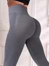 ZASUWA Female Quick-dry Scrunch Bum Seamless Leggings