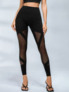ZASUWA Female Sexy Sheer Mesh Hip-lift Leggings