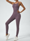 ZASUWA Female Cross Back Ribbed Jumpsuit