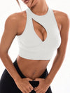 ZASUWA Female Sexy Hollow Out Quick Dry Sports Bras