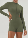 ZASUWA Female Zipper Cutout Romper