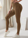 ZASUWA Female Seamless Hip-lift Scrunch Bum Elastic tight Leggings