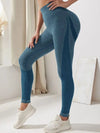 ZASUWA Female Seamless Hip-lift Scrunch Bum Elastic tight Leggings