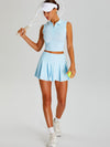 ZASUWA Female Pleated 2 in 1 Quick Dry Tennis Skirt