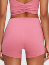 ZASUWA Female Contrast Color Push Up Design Quick Dry Booty Shorts