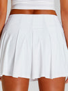 ZASUWA Female Pleated 2 in 1 Quick Dry Tennis Skirt