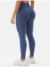 ZASUWA Female High-waisted Seamless Elastic Tight Quick Dry Hip-lift Leggings