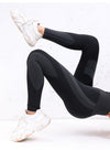 ZASUWA Female Contrast color Scrunch Bum Leggings