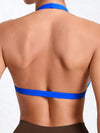 ZASUWA Female Deep V Collar Backless Sports Bras
