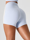 ZASUWA Female Contrast Color Push Up Design Quick Dry Booty Shorts