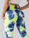 ZASUWA Female Hot Tie-dye Quick Dry Hip-lift Leggings