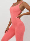 ZASUWA Female Quick-dry Cross Back Scrunch Bum Jumpsuit