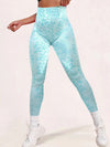 ZASUWA Female Leopard Print Scrunch Bum Legging