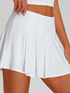 ZASUWA Female Pleated 2 in 1 Quick Dry Tennis Skirt