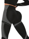 ZASUWA Female Scrunch Bum Seamless Elastic Tight Quick-dry Tracksuit