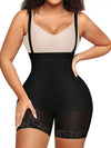 ZASUWA Female Lace Zipper Adjustable Strap Corset Shapewear