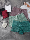 ZASUWA Female Sexy Solid Color Lace Panties