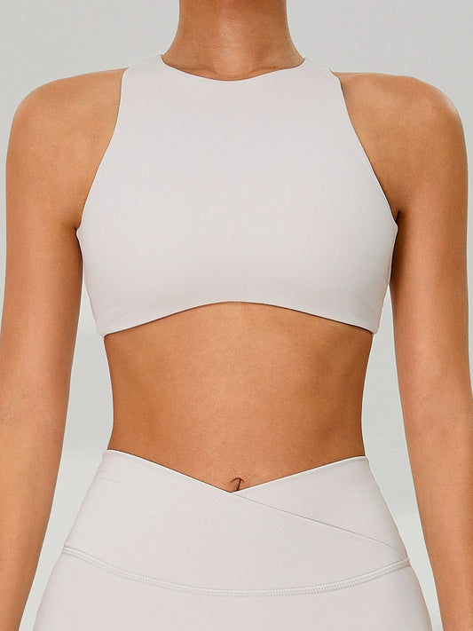 ZASUWA Female Solid Color Quick Dry Sports Bras