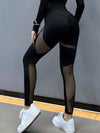 ZASUWA Female Fishnet Scrunch Bum Leggings