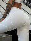 ❤ZASUWA Female Extra Sexy Push-Up "Juicy White" Cross Back Tracksuit