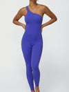 ZASUWA Female Tailoring Elastic Tight Seamless Quick-dry Jumpsuit