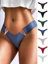 ZASUWA Female V Letter Solid Color Underwear