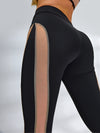 ❤ZASUWA Female Super Sexy Unique Sheer Mesh Split Leggings