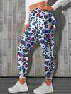 ZASUWA Female Leopard Print High-rise Leggings