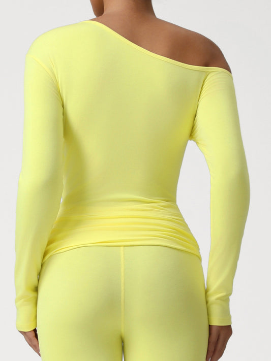 ZASUWA Female Solid Color Buttons Long Sleeves