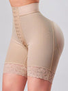 ZASUWA Female Lace Zipper Push Up Design Corset Shapewear