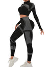 ZASUWA Female Scrunch Bum Seamless Elastic Tight Quick-dry Tracksuit