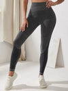 ZASUWA Female Seamless Hip-lift Scrunch Bum Elastic tight Leggings
