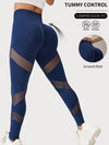 ZASUWA Female Hip-lift Seamless Elastic Tight Net Leggings