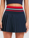 ZASUWA Female Contrast Color Quick Dry 2 in 1 Tennis Skirts