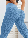 ZASUWA Female Leopard Print Quick-dry Booty Leggings