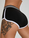ZASUWA Female Scrunch Bum Quick-drying Spandex Gym Booty Shorts