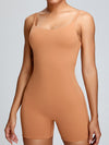 ZASUWA Female Backless U Collar Quick Dry Nude Sensation Romper