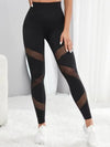 ZASUWA Female Hip-lift Seamless Elastic Tight Net Leggings