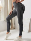 ZASUWA Female Seamless Hip-lift Scrunch Bum Elastic tight Leggings
